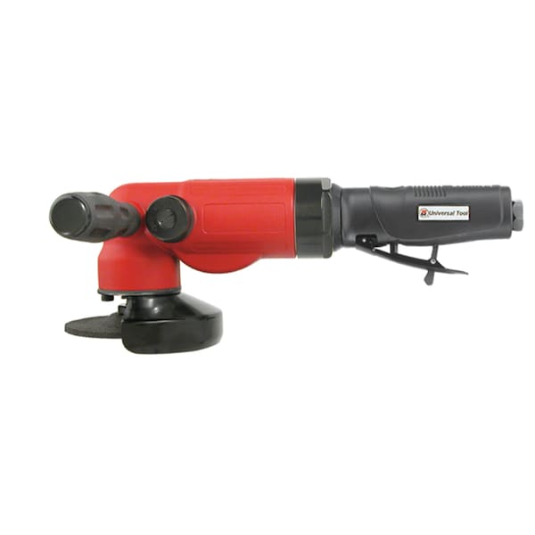 Universal Tool Angle Grinder, Pneumatic, 4 in, 1.3 HP, Safety Lock-Off Throttle, Composite Grip UT8785-4-1 - main